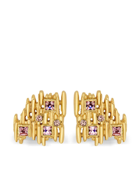 Oscar de la Renta Fine Line earrings