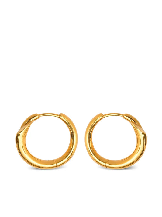 Charlotte Chesnais Biseau hoop earrings