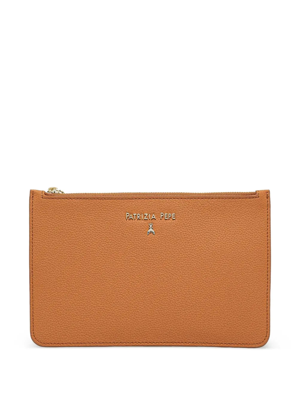 Patrizia Pepe leather clutch bag