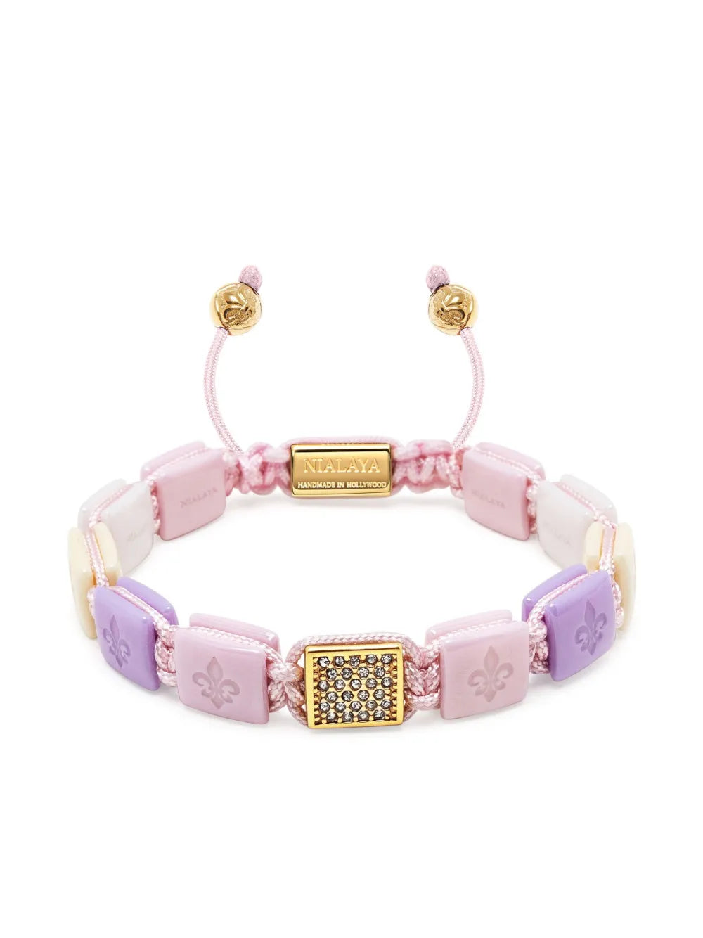 Nialaya Jewelry Ceramic Flatbead bracelet