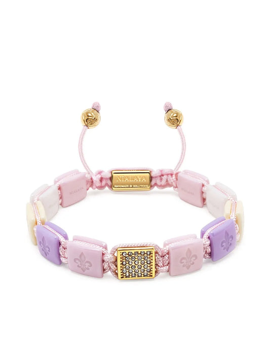 Nialaya Jewelry Ceramic Flatbead bracelet