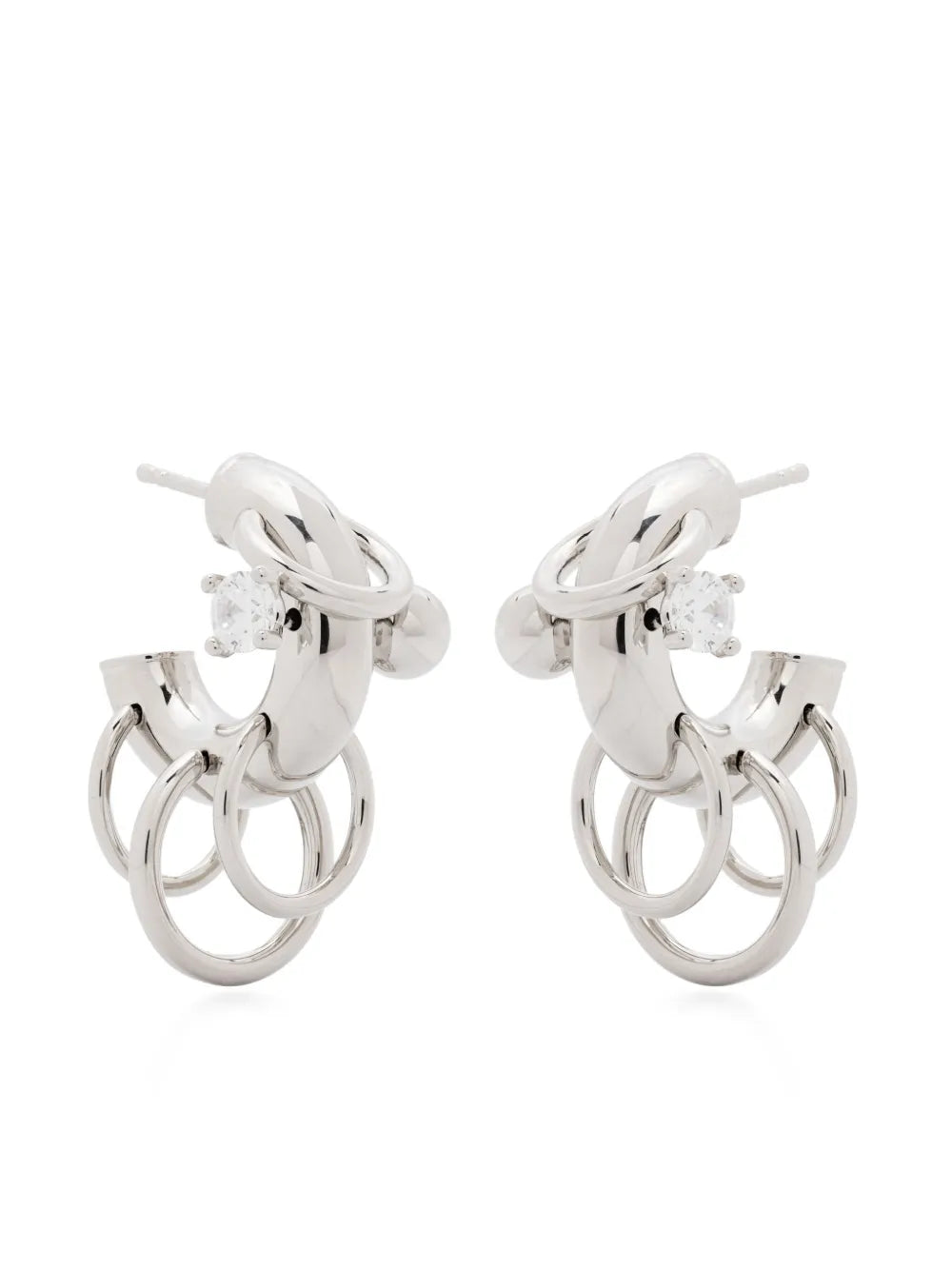 Panconesi Pierced hoop earrings