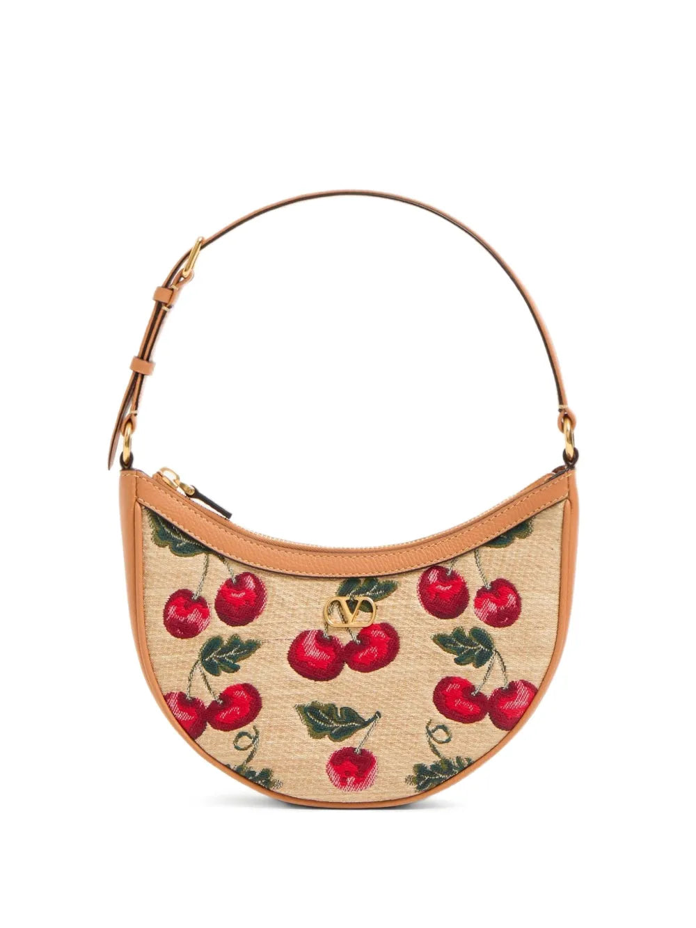 Valentino Garavani mini VLogo Signature Cherryfic print shoulder bag