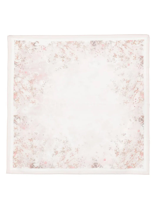 Saiid Kobeisy silk georgette crepe scarf