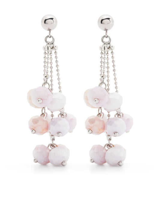 Peserico micro crystals drop earrings