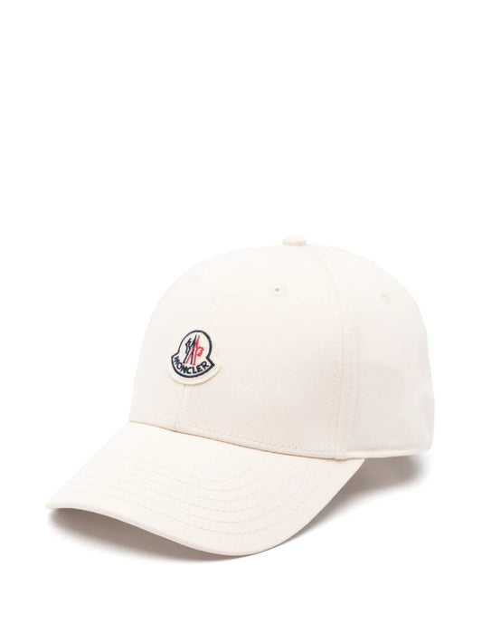 Moncler logo patch cap