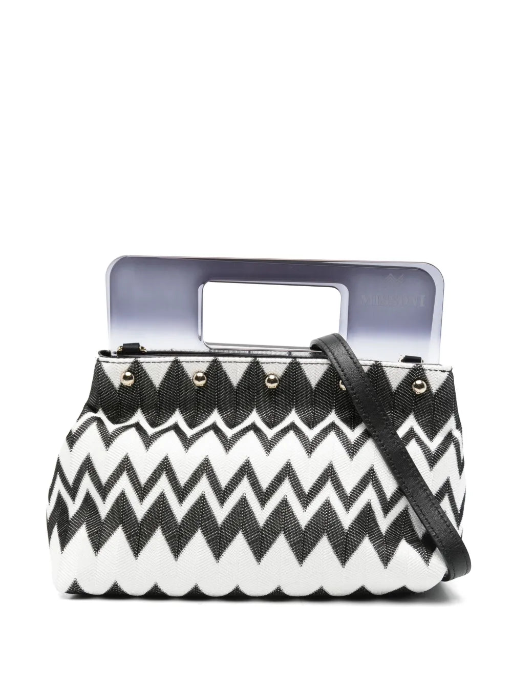 Missoni zigzag woven tote bag