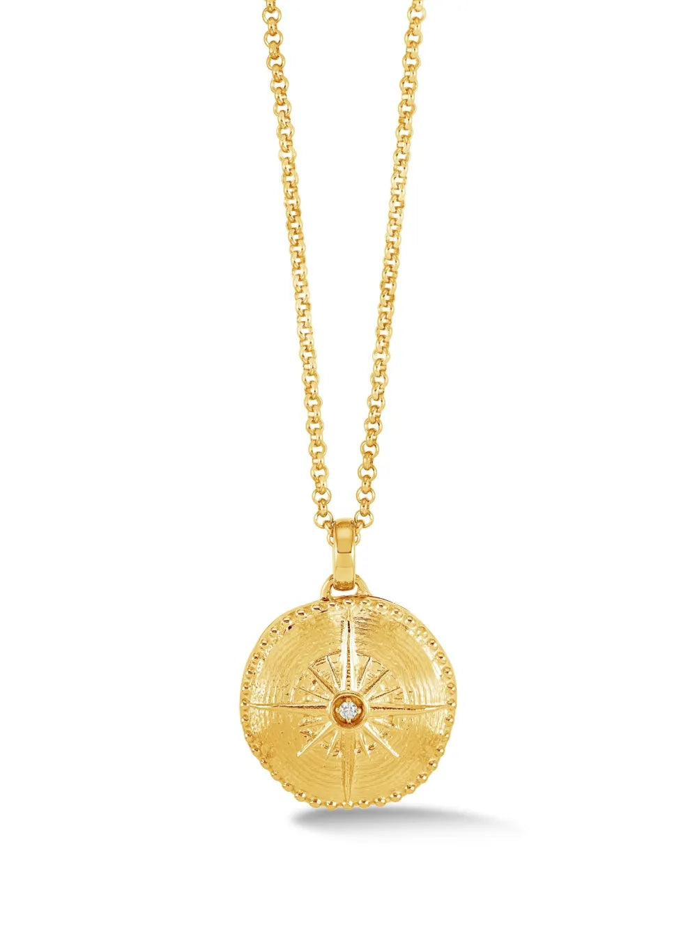 DOWER AND HALL True North locket necklace
