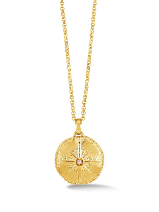 DOWER AND HALL True North locket necklace