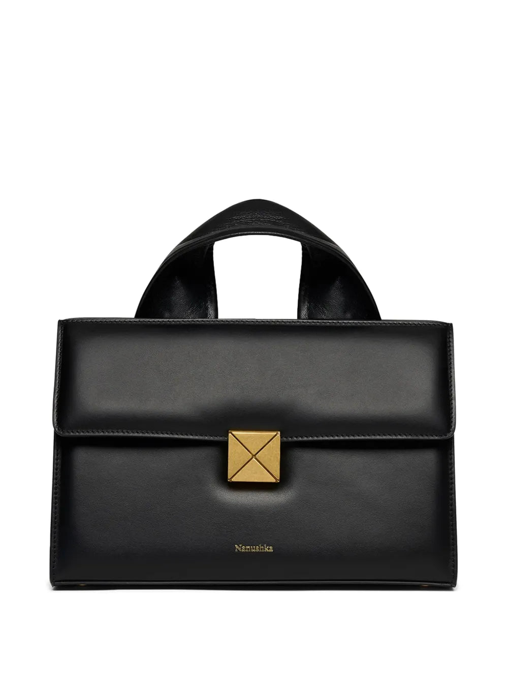 Nanushka logo print tote bag