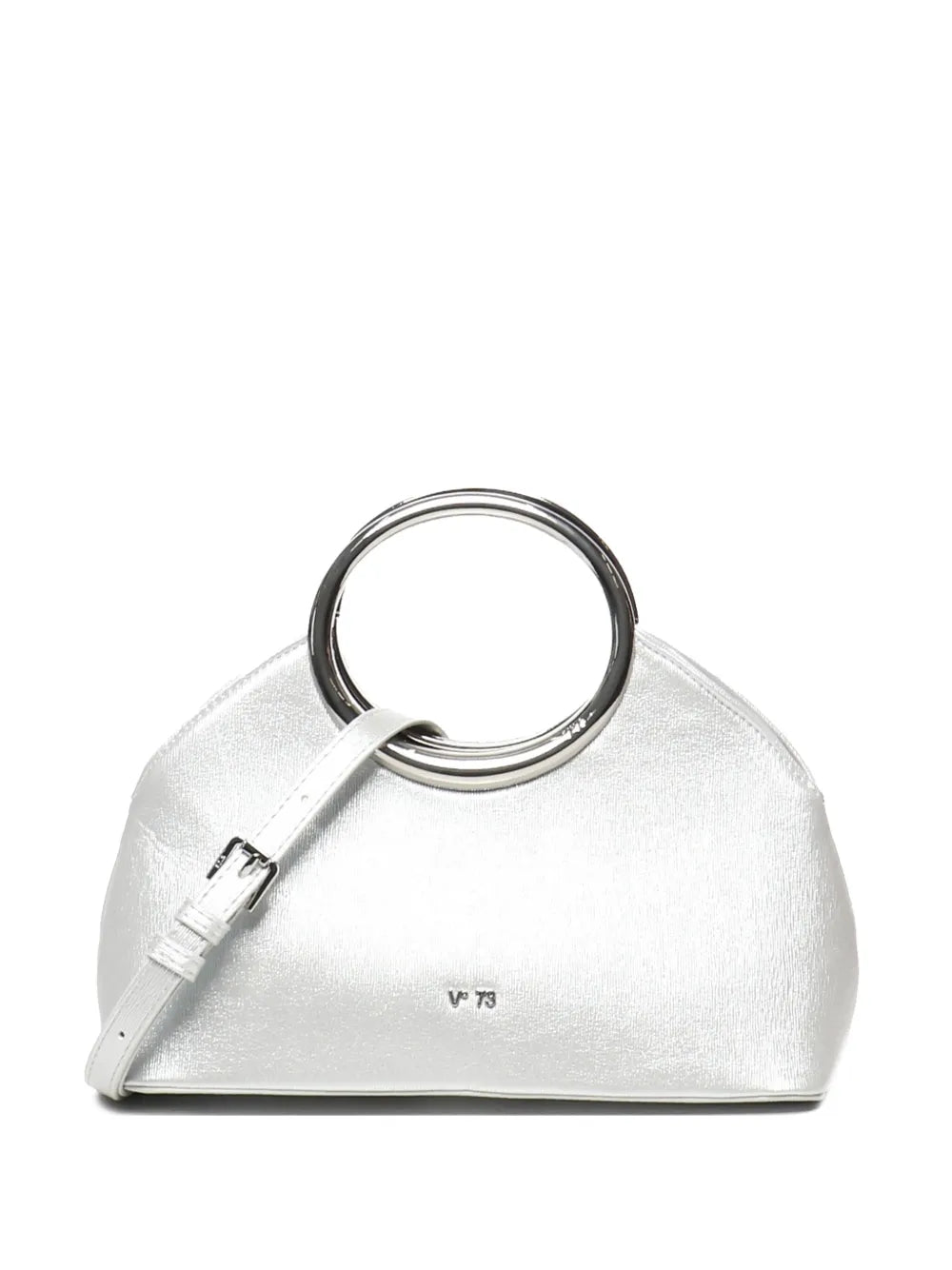 V°73 metallic effect tote bag