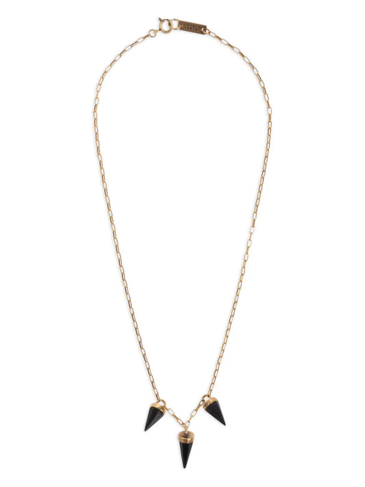 ISABEL MARANT charm detail necklace