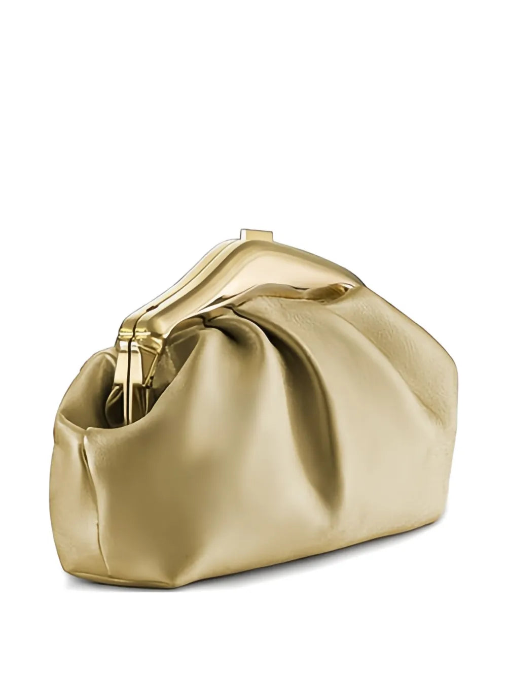 OKHTEIN pleated detail clutch