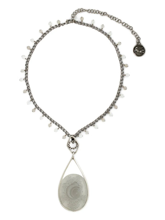 ETRO cameo shell necklace