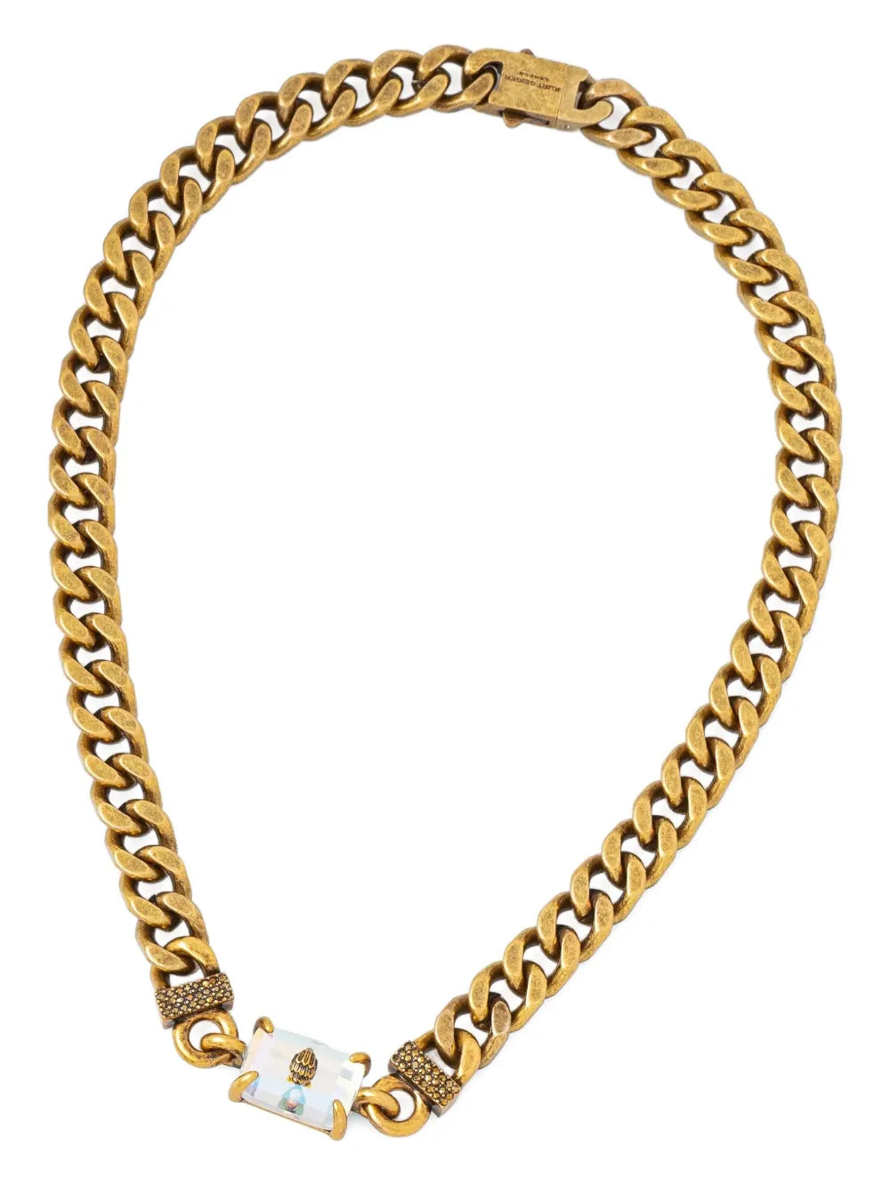 Kurt Geiger London brass necklace
