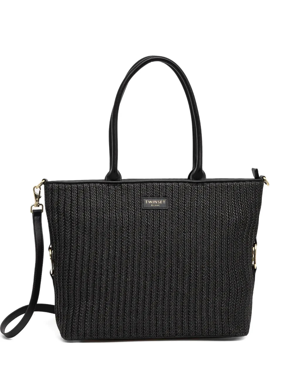 TWINSET ribbed tote bag