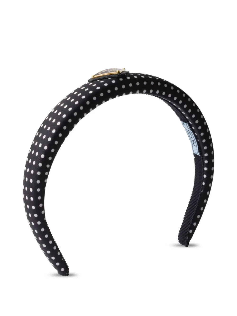 Prada polka dot headband