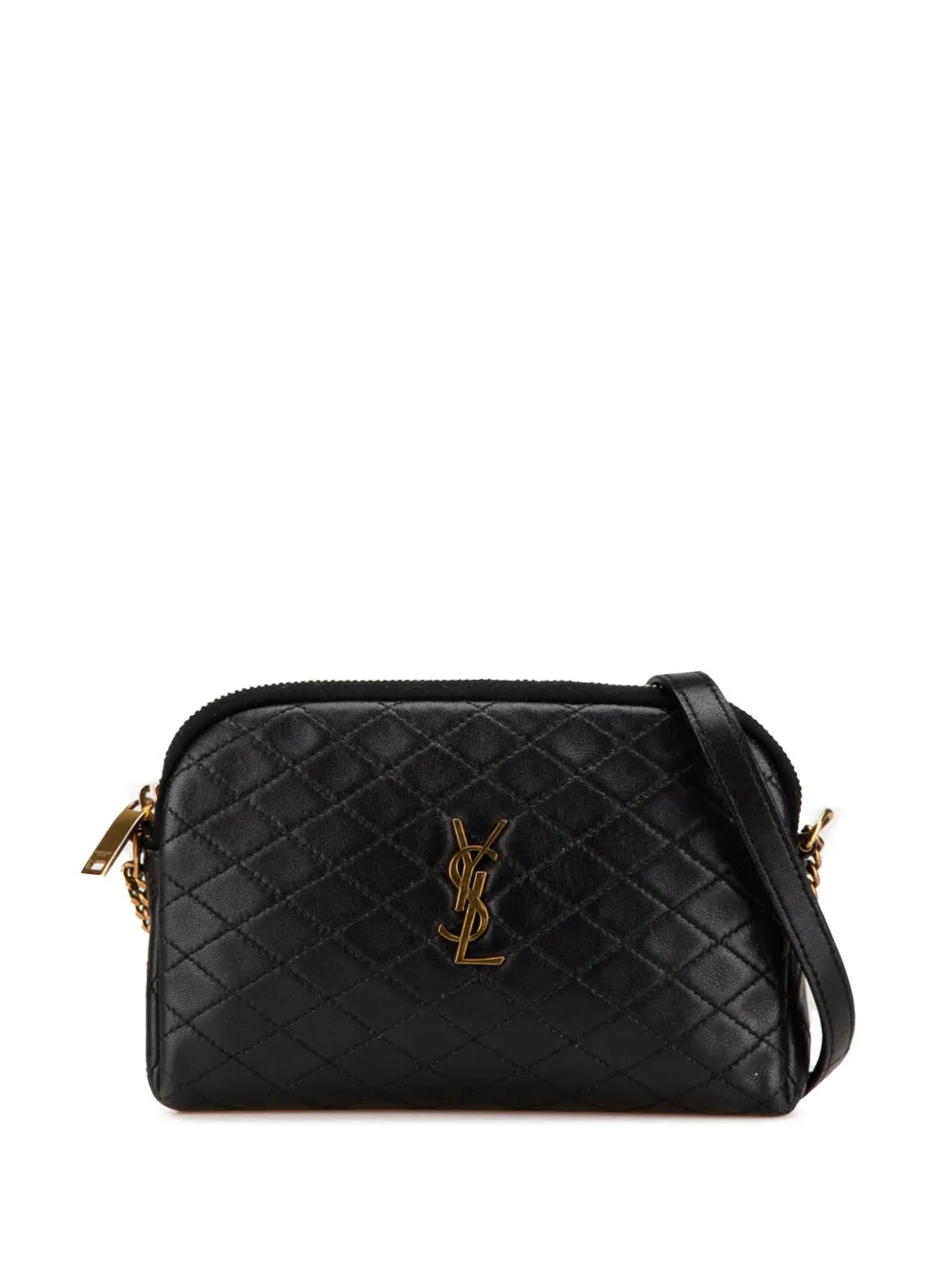 Saint Laurent 2013 2024 Mini Quilted Lambskin Gaby crossbody bag