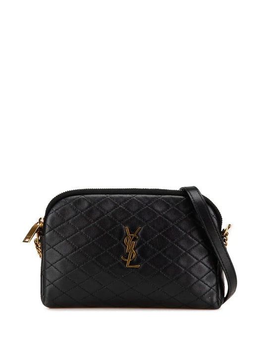 Saint Laurent 2013 2024 Mini Quilted Lambskin Gaby crossbody bag