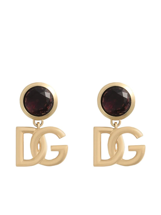 Dolce & Gabbana logo plaque earrings