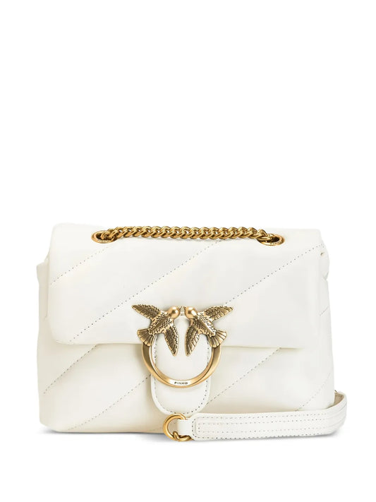 PINKO leather crossbody bag