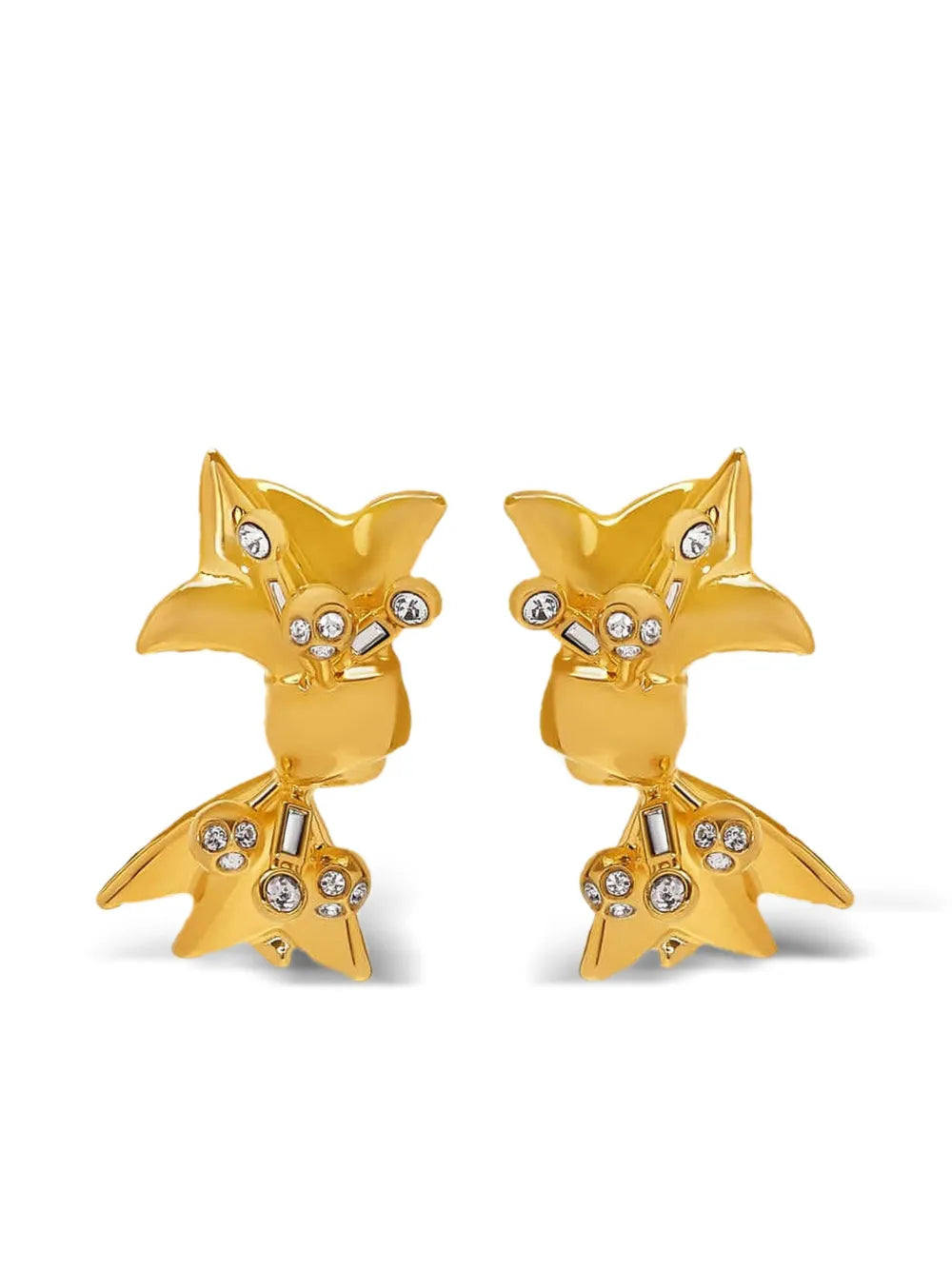 Oscar de la Renta Mill Bow earrings