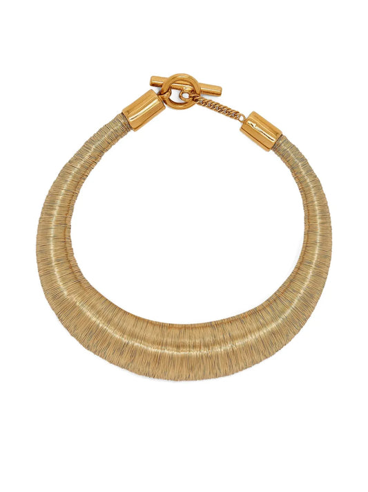 Jil Sander sculpted bracelet