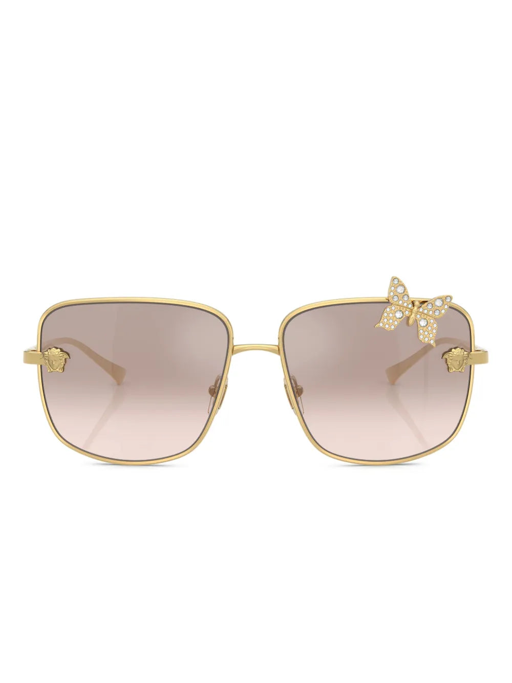 Versace Eyewear logo print sunglasses