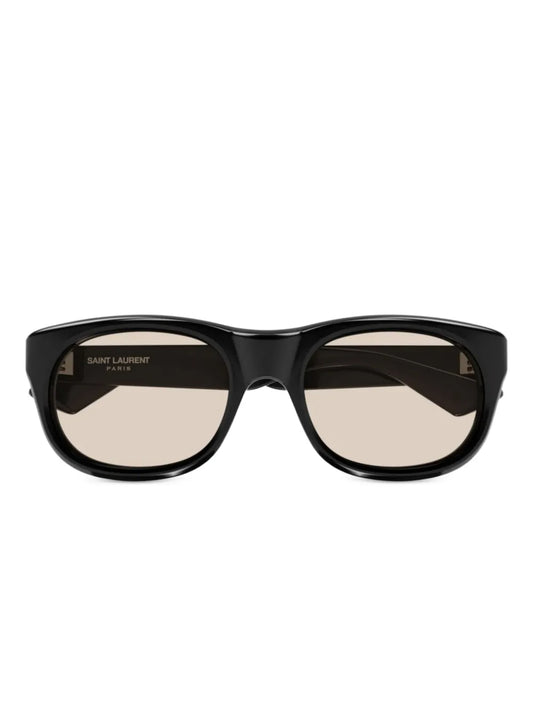 Saint Laurent Eyewear logo print sunglasses