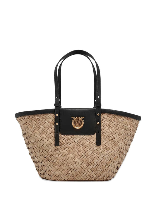 PINKO Love Summer basket bag