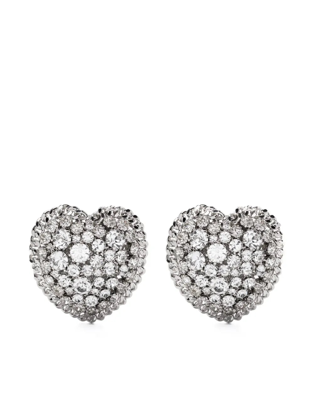 Alessandra Rich Heart earrings