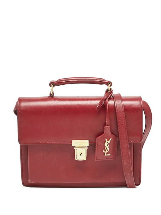 Saint Laurent High School leather tote bag