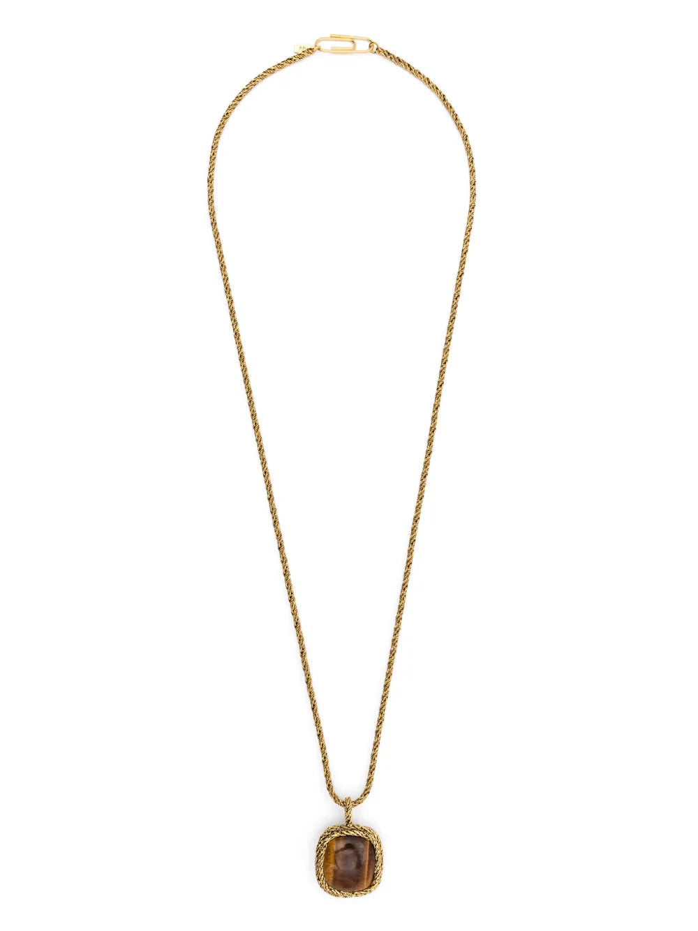 Aurelie Bidermann Miki tiger eye necklace