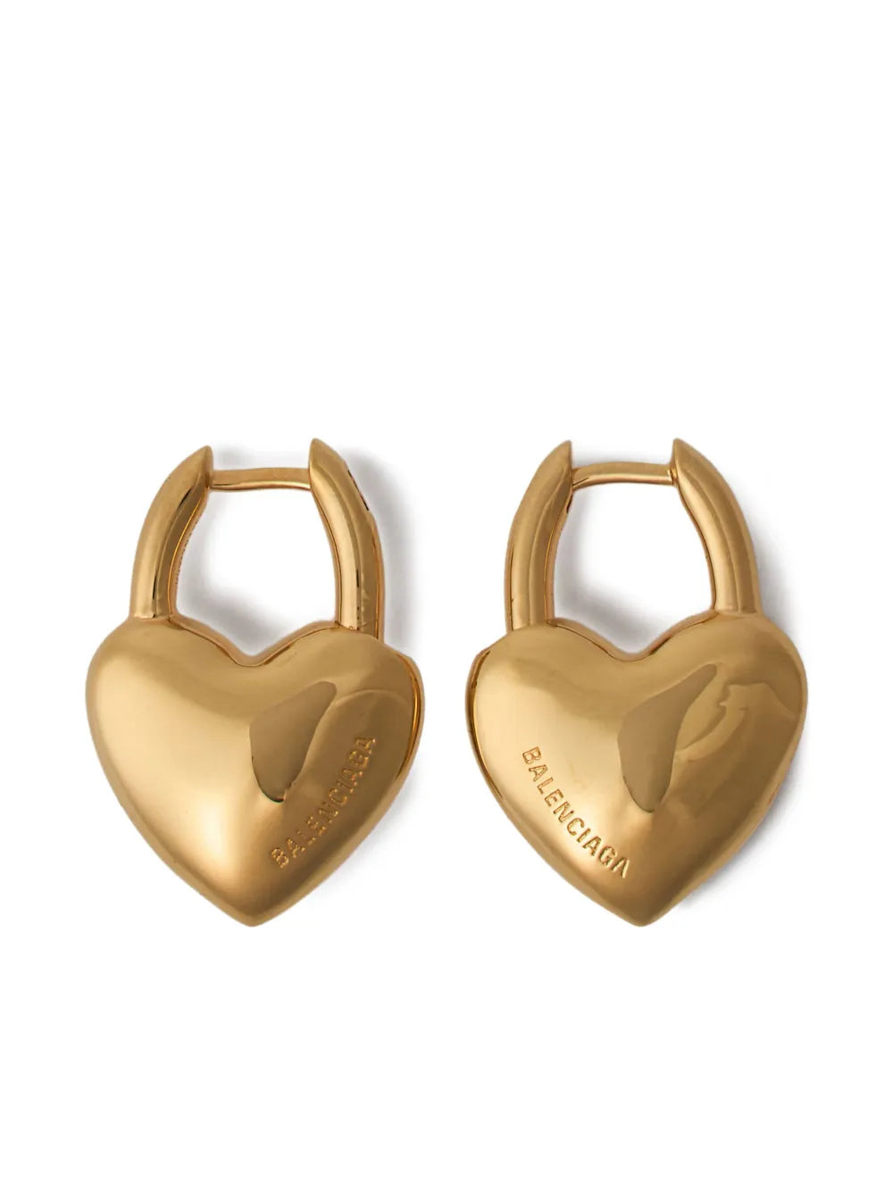 Balenciaga Minnie heart shaped earrings