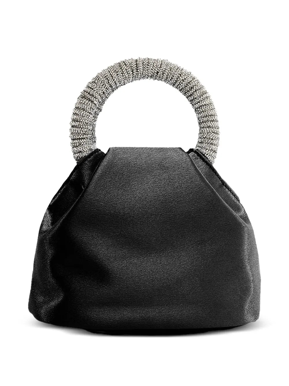 TWENTY FOURHAITCH crystal embellished satin bag