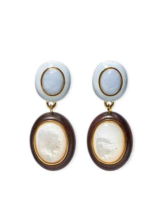 Lizzie Fortunato Papaya earrings