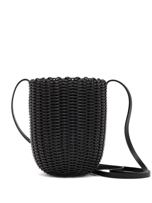 palorosa mini woven bucket bag