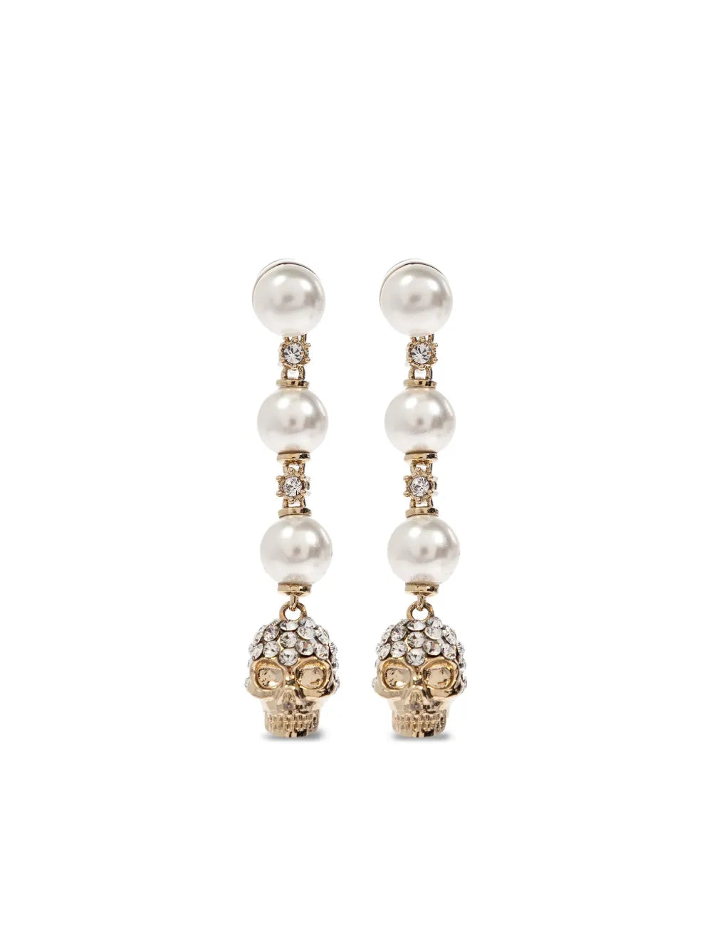 Alexander McQueen crystal embellished earrings
