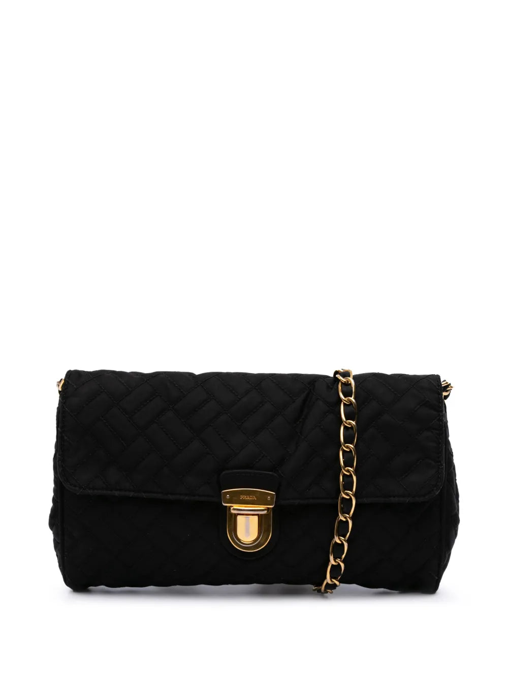 Prada 2013 2020 Impuntu Tessuto Chain crossbody bag