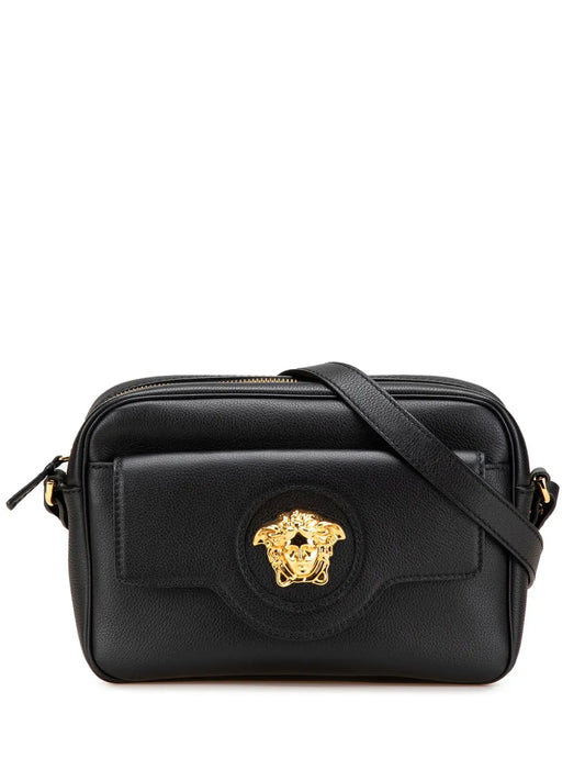 Versace 2010 2024 Grained Calfskin La Medusa crossbody bag