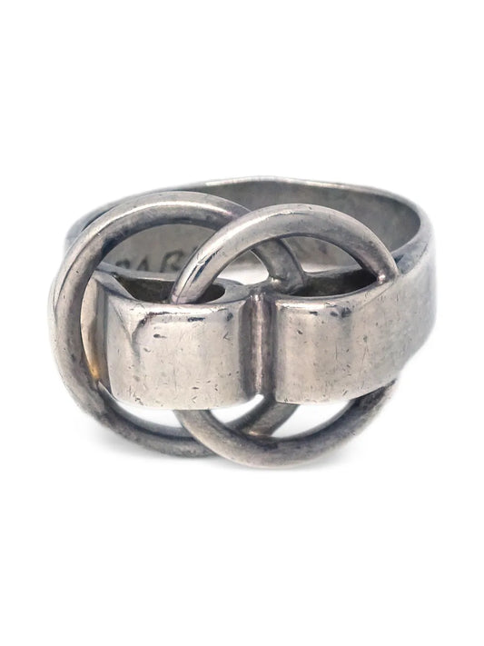 Hermès 1990 2000s interlocking loop ring
