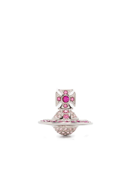 Vivienne Westwood orb crystal embellished earrings