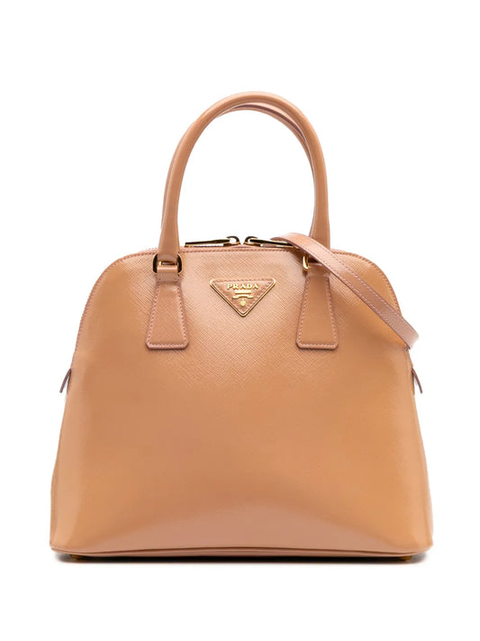 Prada 2000 2024 Medium Saffiano Vernice Promenade satchel