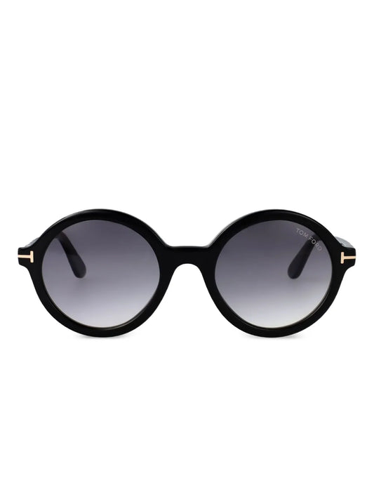 TOM FORD Eyewear Nicolette round frame sunglasses