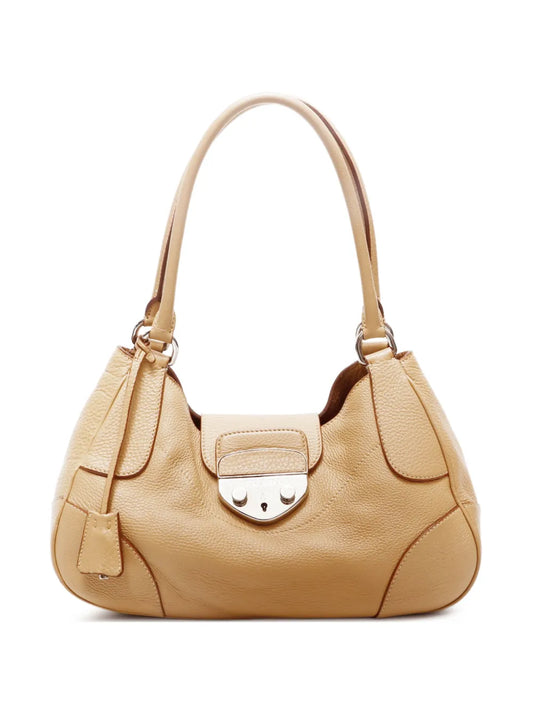Prada 2000 2015 leather shoulder bag