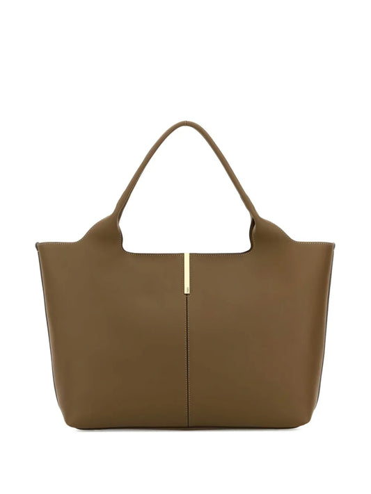 Tod's leather top handle tote bag