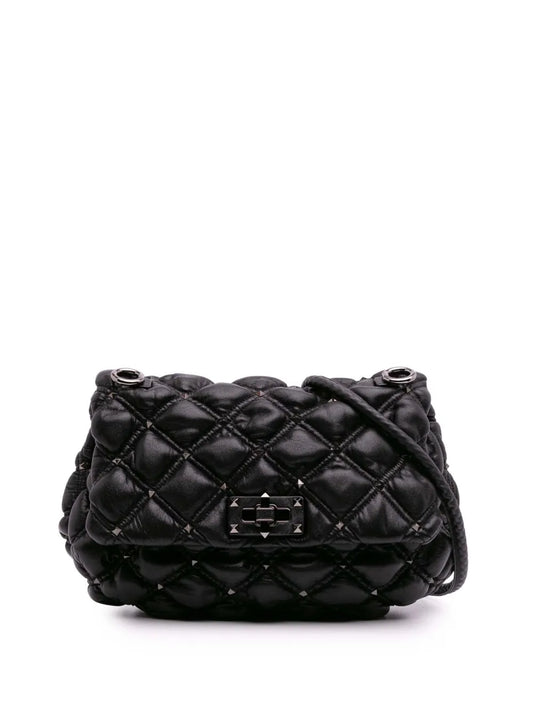 Valentino Garavani 2018 2025 Medium Nappa Spikeme Flap crossbody bag