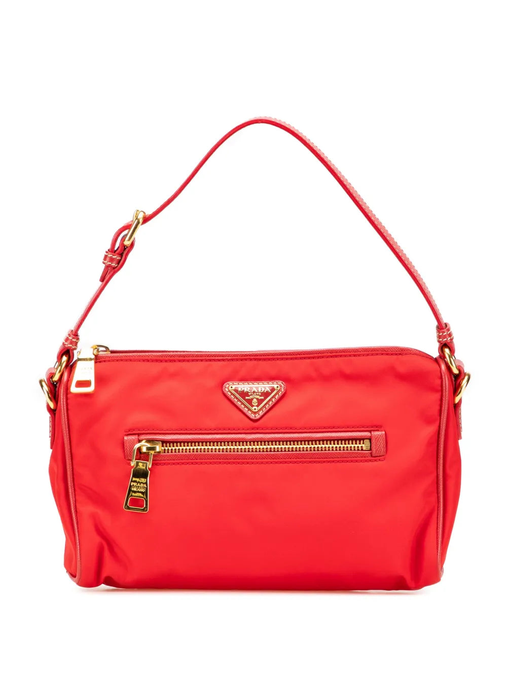 Prada 2000 2013 Saffiano Trimmed Tessuto handbag