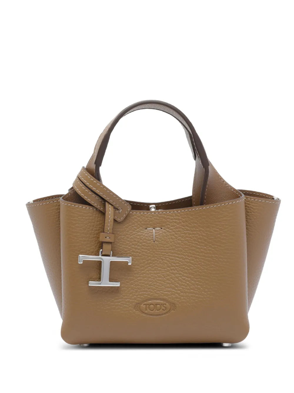 Tod's logo detail leather cross body bag