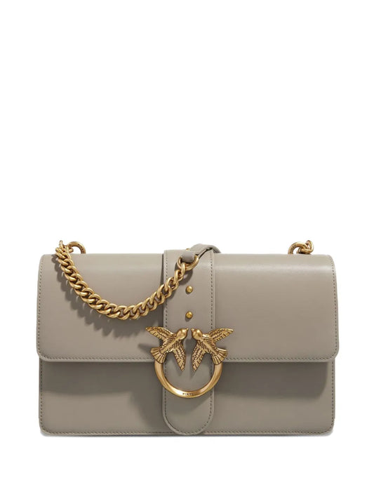 PINKO love birds chain strap shoulder bag
